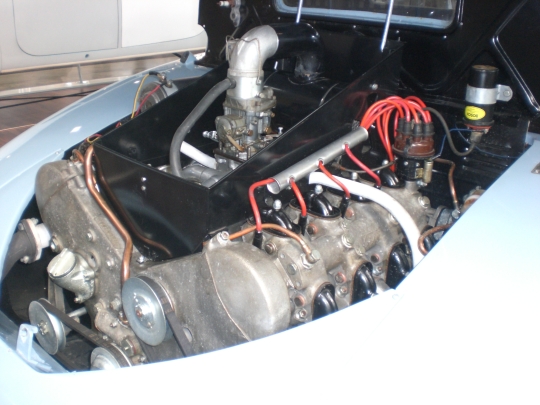 Rear engine of the Tatra T87 Tratra