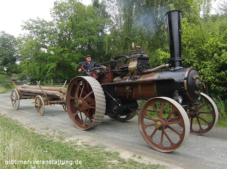 Selbstfahrende Lokomobile des Foerderverein Dampfmaschinenmuseum-Hanau-Großauheim 