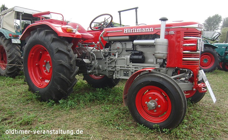 Traktor Hürlimann D115 Baujahr 1974