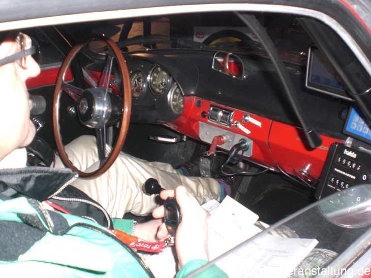 Armaturen Rallye-Cockpit