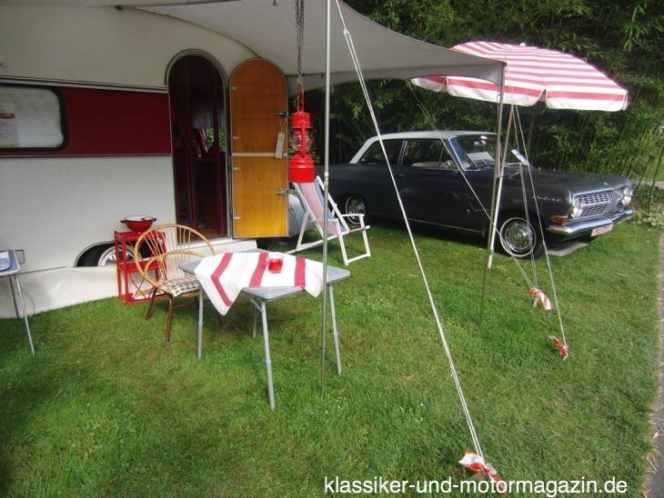 Camping mit Opel A