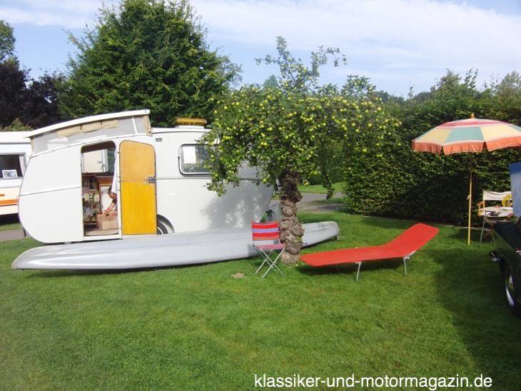 Historischer Wohnwagen