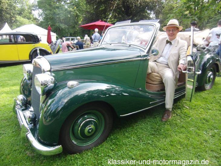 Mercedes Cabrio Fahrer