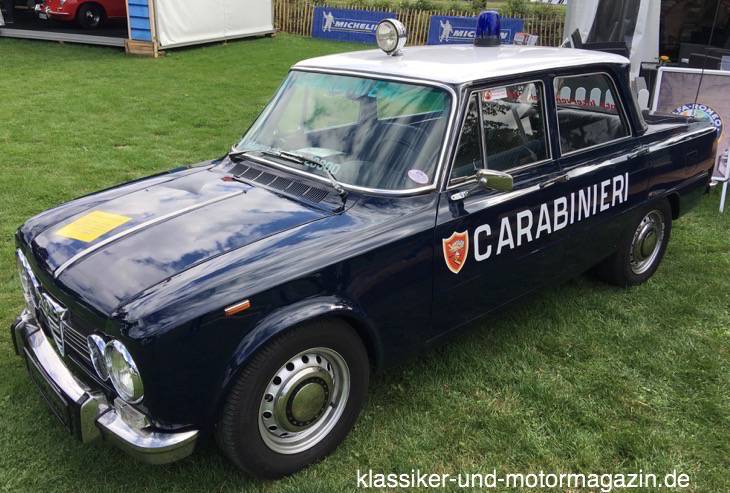 Polizeiwagen Alfa Romeo Giulia