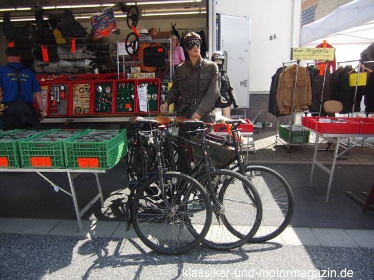 Historische Fahrräder