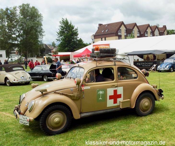 VW Käfer Rotes-Kreuz