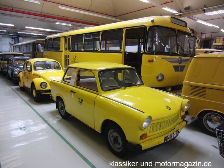 Trabant der Deutschen Post