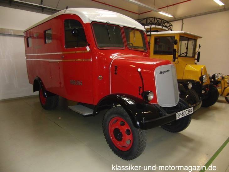 Bergmann LKW der Reichspost