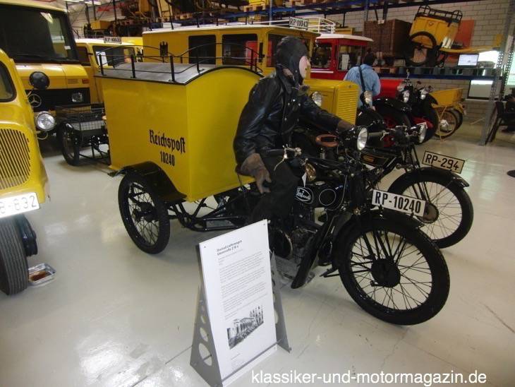 Motorrad der Reichspost