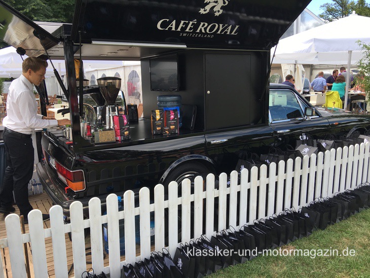 Rolls-Royce Kaffee-Bar