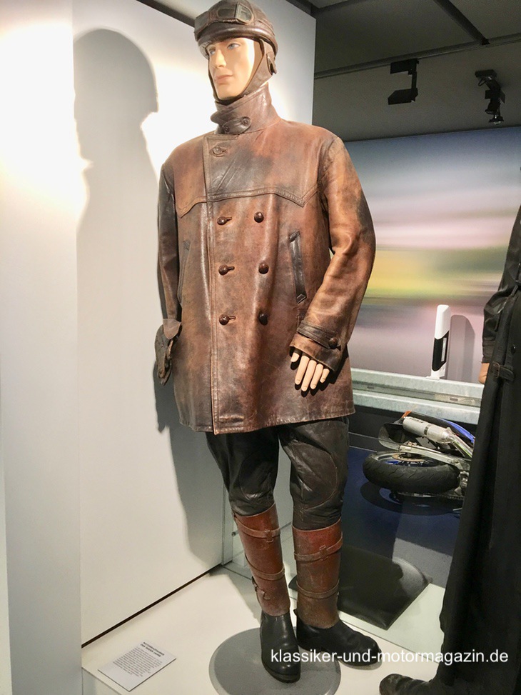 Motorradkleidung 30er-Jahre