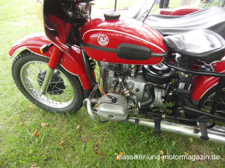 Historisches Motorrad