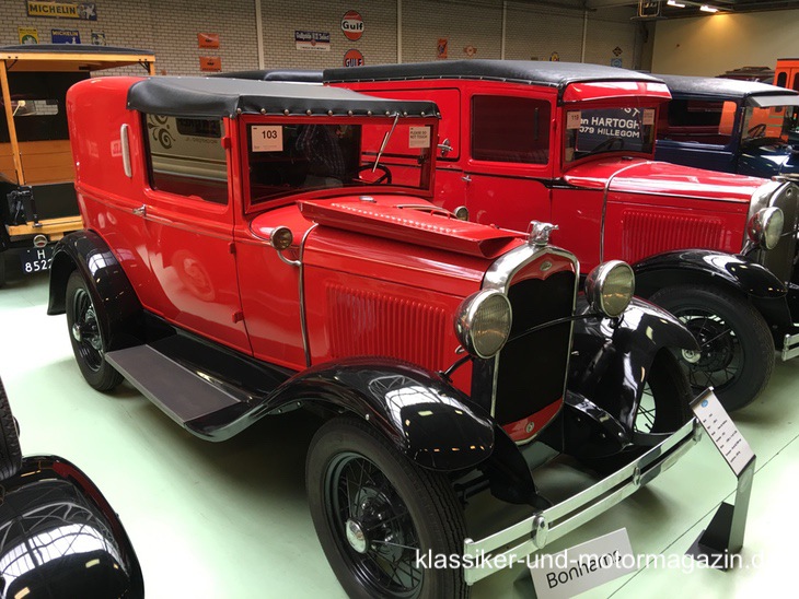 Ford A Town Car Delivery 1931