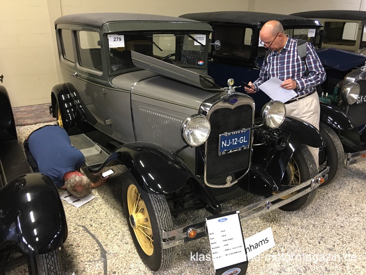 Ford A Tudor 1930 Inspektion