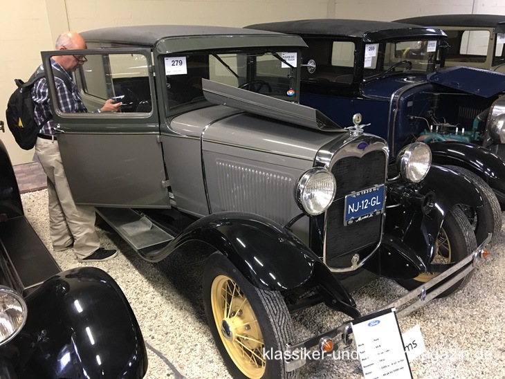 Ford A Tudor 1930 Inspektion