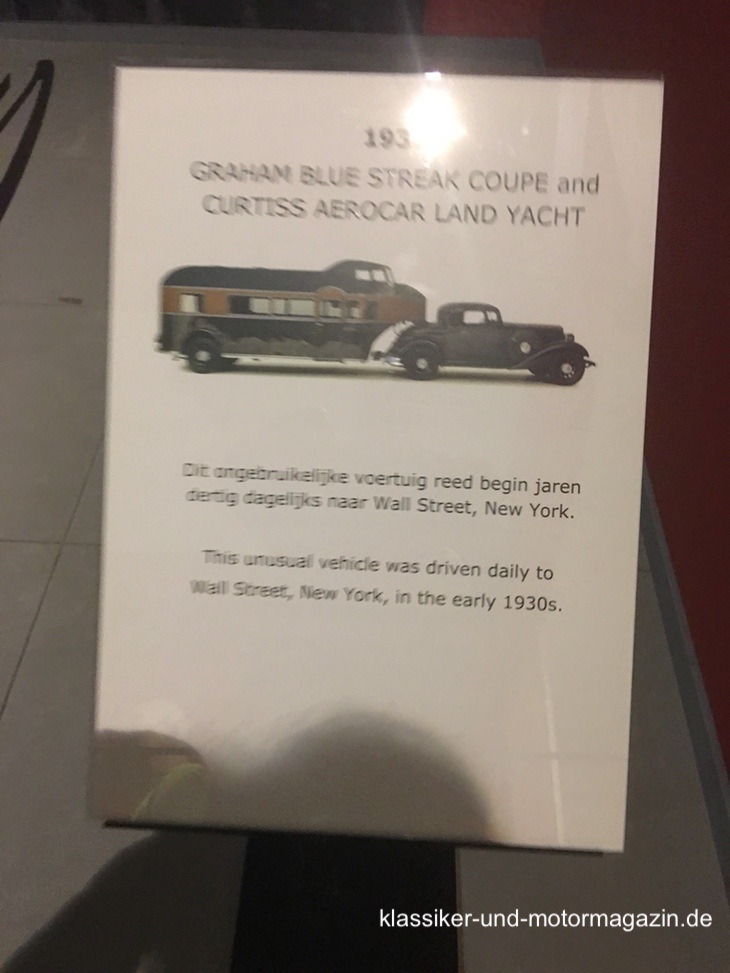 Graham-Blue Streak Coupe-Curtiss Aerocar Land-Yacht 1930