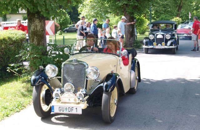 Oldtimer Tour Rose vom Woerthersee