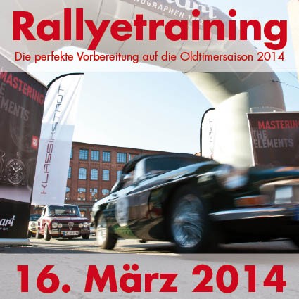 Main Rallyetraining 2014