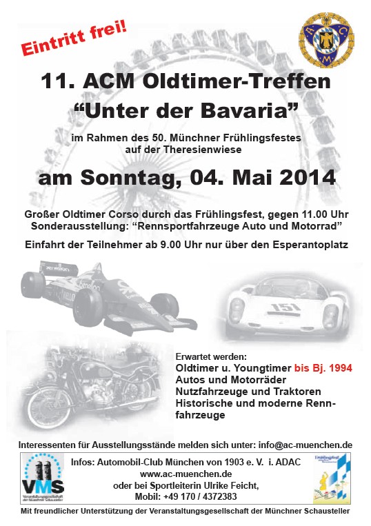 Oldtimer-Treffen "Unter der Bavaria"