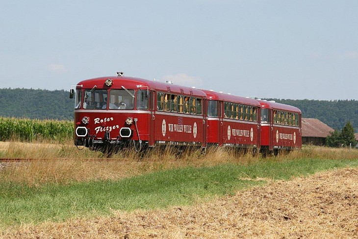 Schienenbus Roter-Flitzer