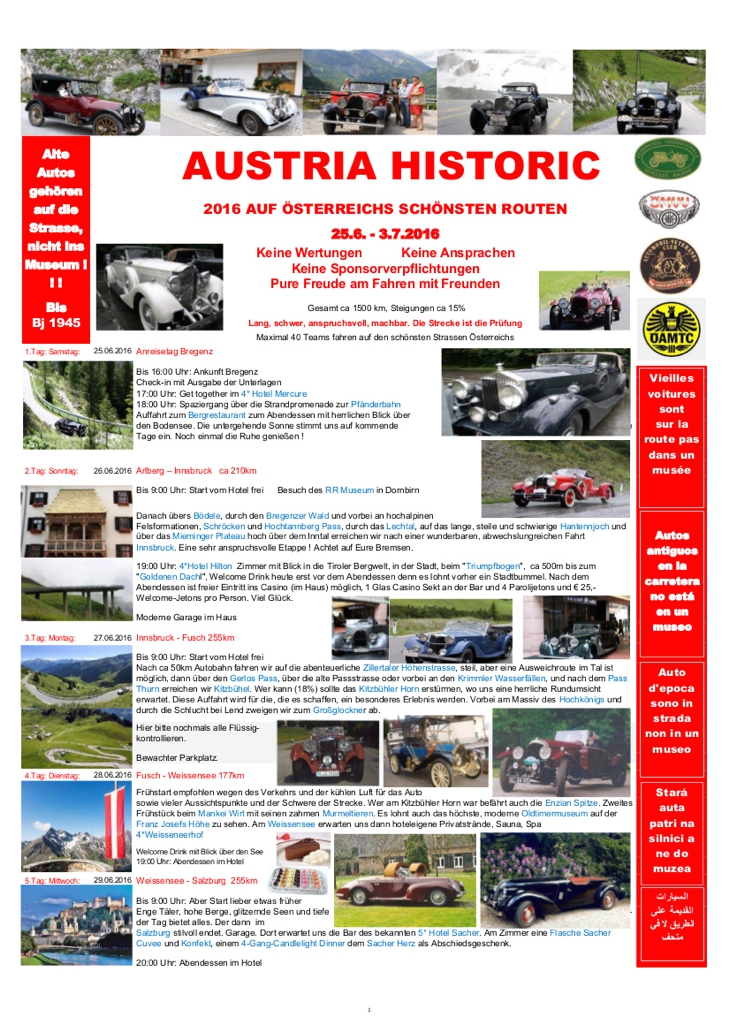 Austria-Historic 2016