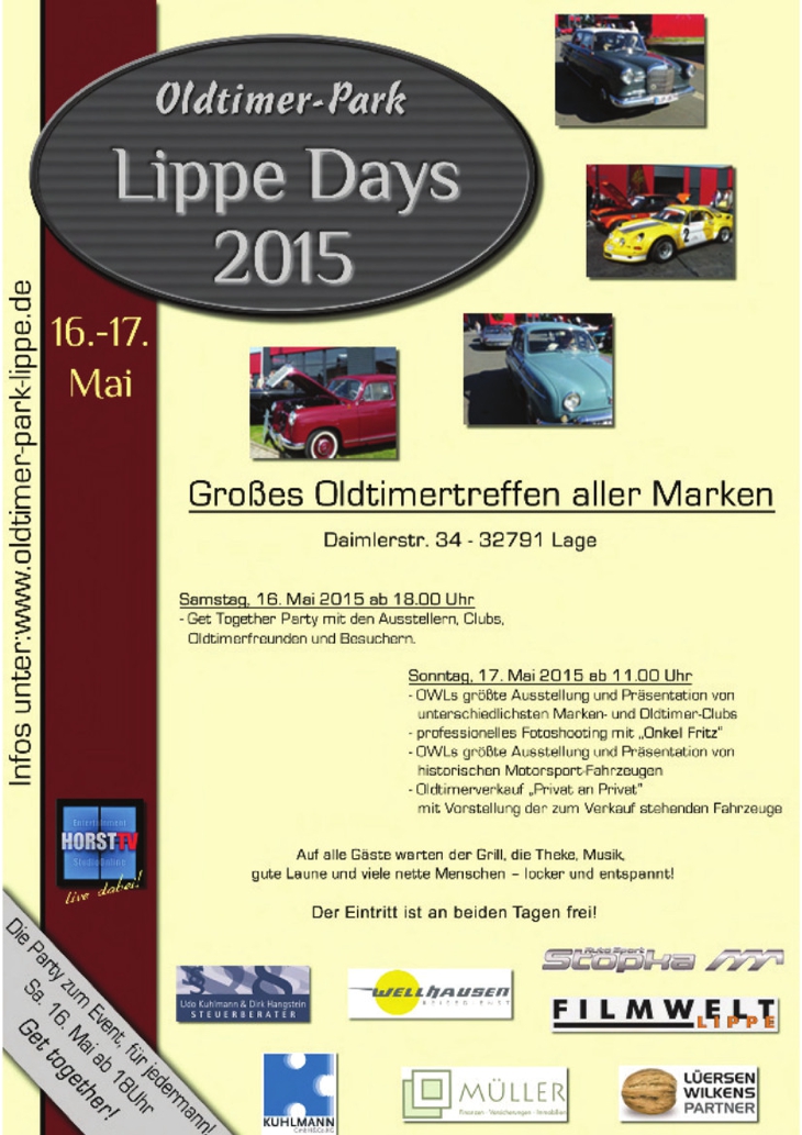 Oldtimer-Park Lippe Days 2015