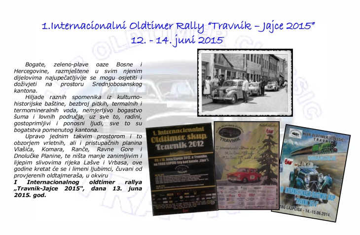 Program Rally Travnik 2015