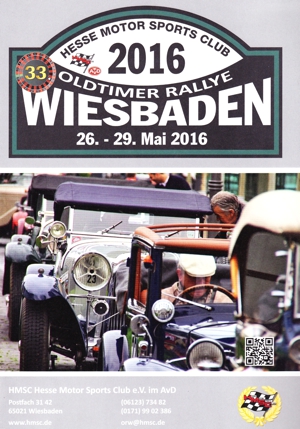 Oldtimer Rallye Wiesbaden 2016