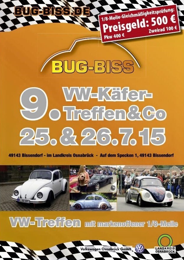 Bug-Biss VW Käfer-Treffen