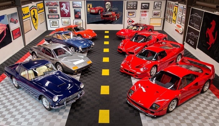 8 Ferrari bei der Gooding Auktion Januar 2016