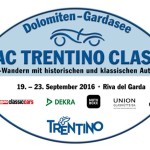 ADAC Startnummernschild Trentino-Classic 2016