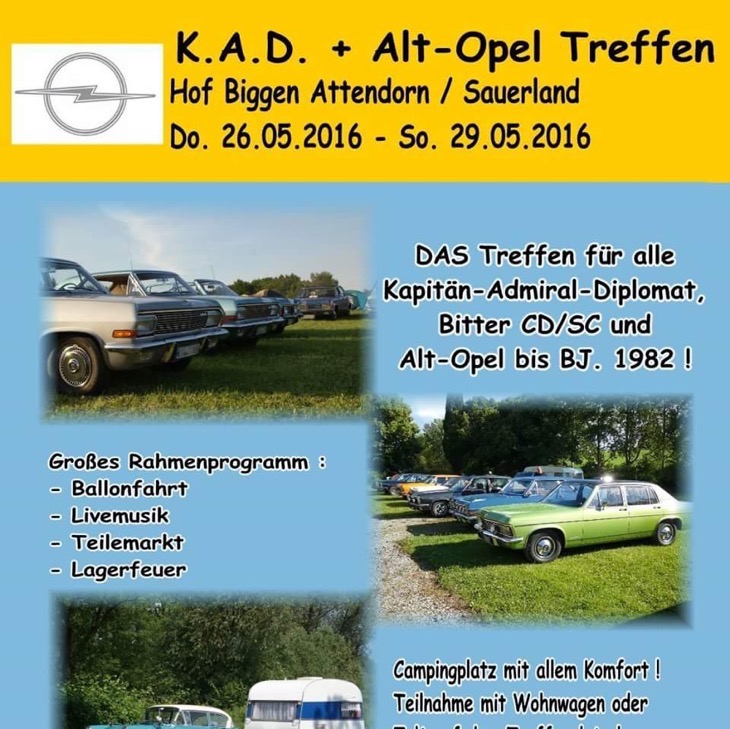 Alt Opel Treffen im Sauerland
