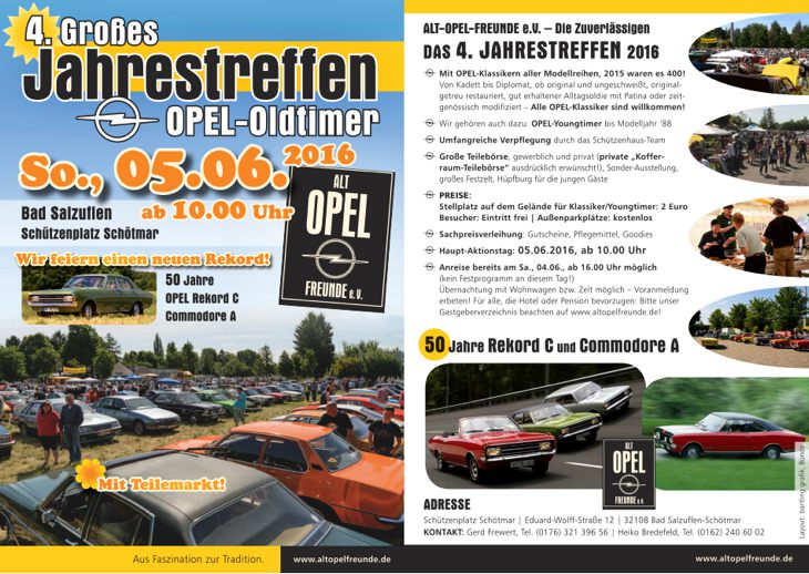 Jahrestreffen Opel Oldtimer