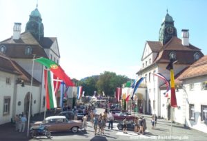 Oldtimertag in Bad Nauheim im Sprudelhof