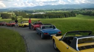 VW Porsche 914 Ausfahrt