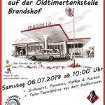 Alt-Opel-Treffen an der Oldtimer-Tankstelle Brandshof