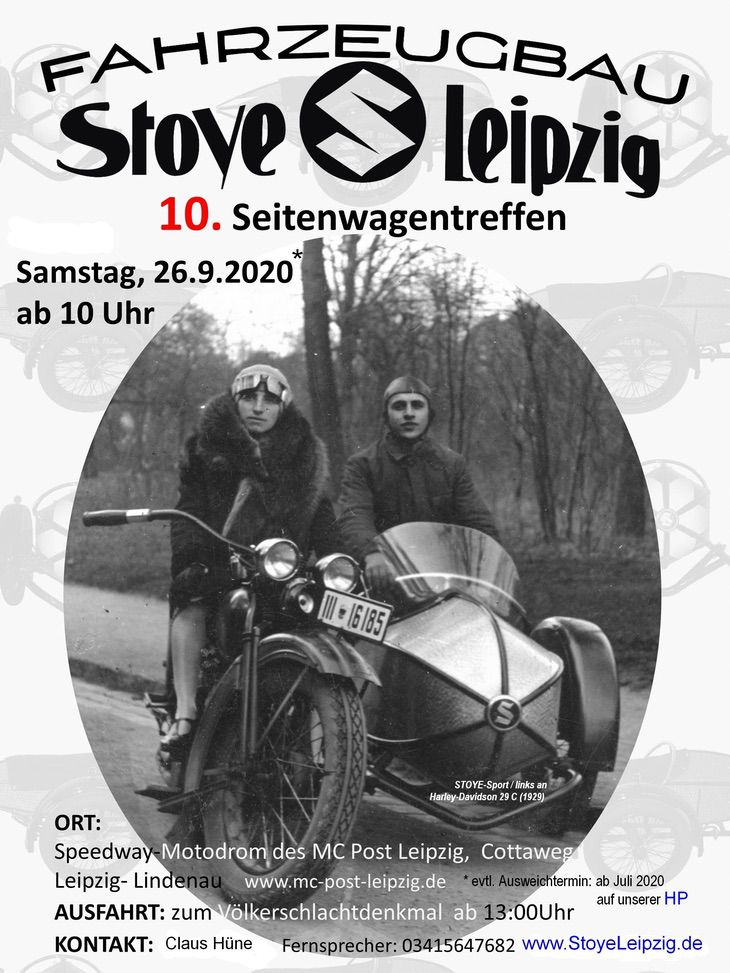 Stoye Seitenwagentreffen in Leipzig