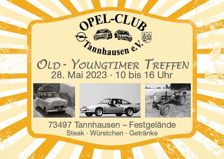 Youngtimertreffen 2023 Opelclub