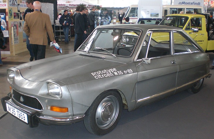 Citroën Prototyp M35 mit Birotor (Wankelmotor)