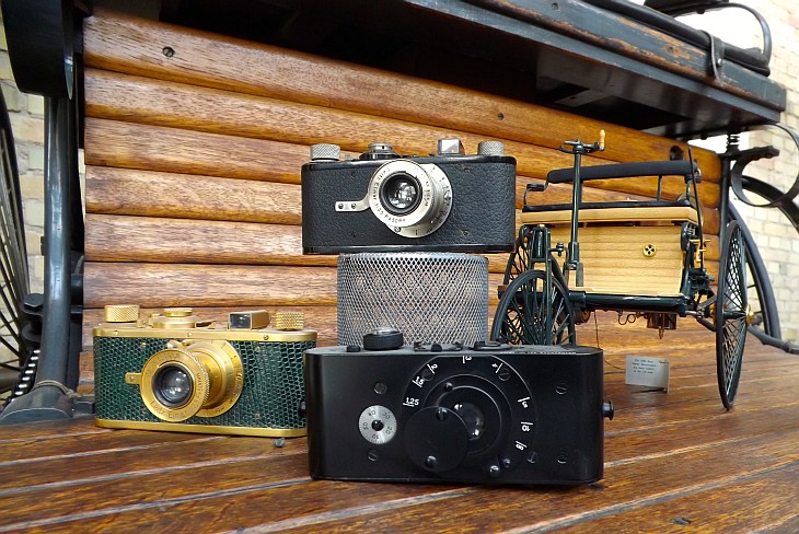 100 Jahre Leica Fotoapparate
