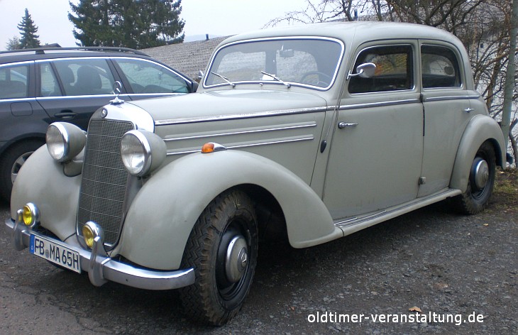 Mercedes-Benz 170Sb Baujahr-1953 mit "echter" Patina