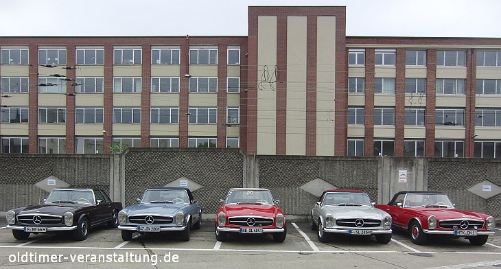 Mercedes Pagodentreff im Autowerk Rüsselsheim