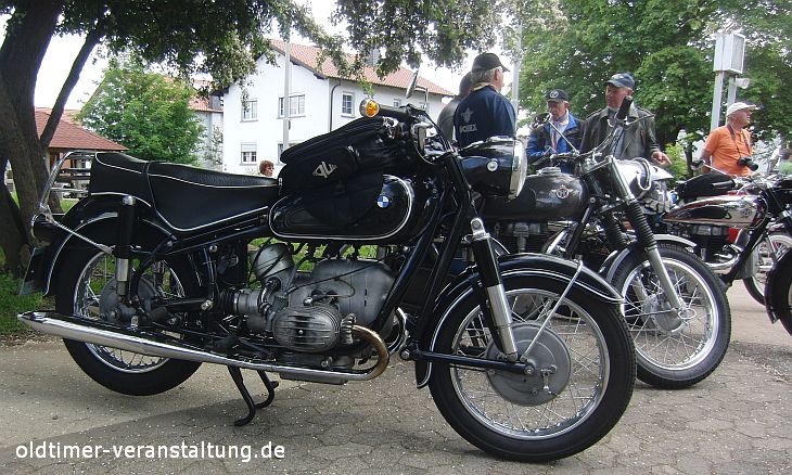 Historisches BMW Motorrad