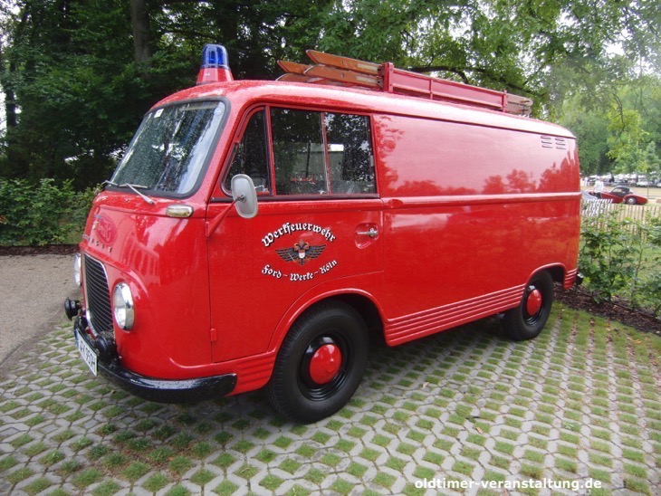 Ford FK Feuerwehr Kastenwagen