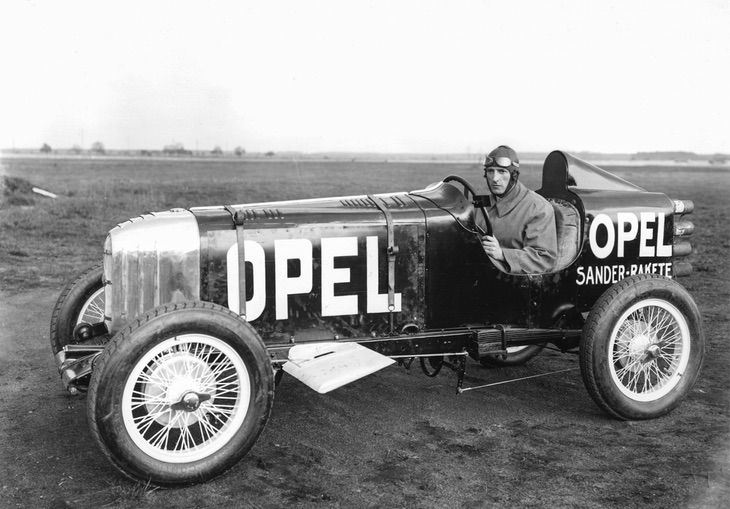 Opel RAK 1 mit Kurt Volkart