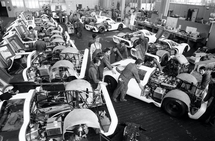 Porsche 917 Produktion