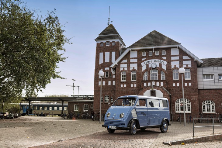 DKW Elektro-Schnelllaster auf Wangerooge