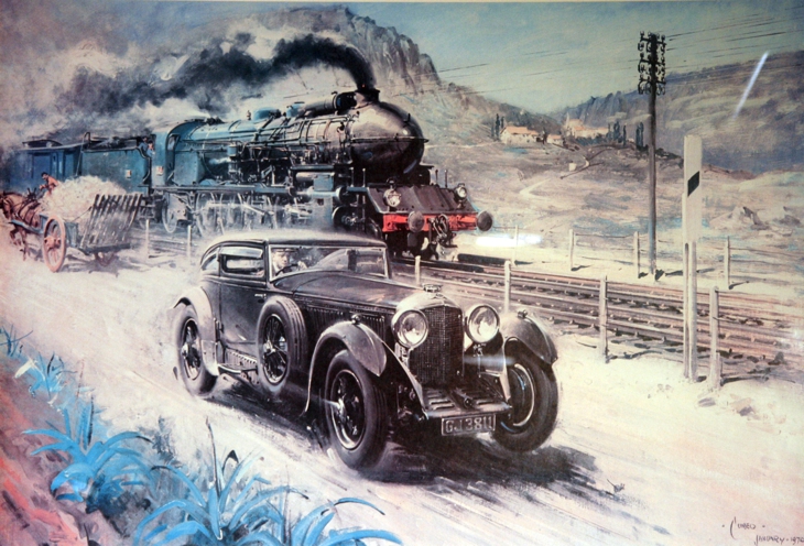 Blue-Train Race