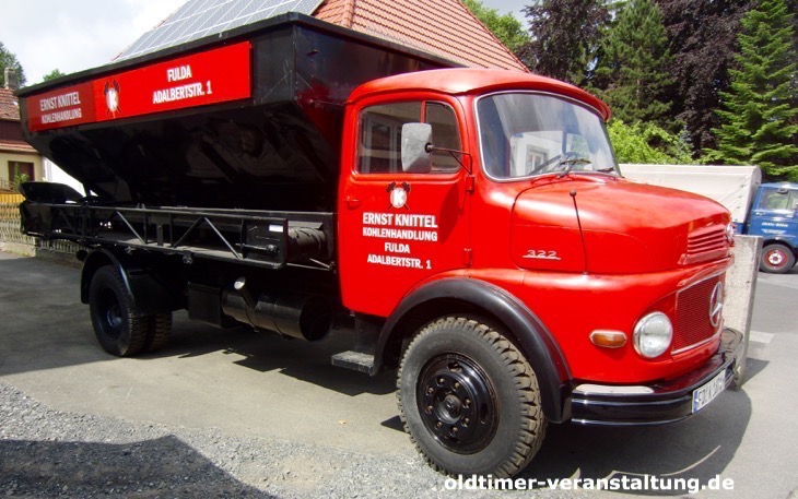 Mercedes-Benz Kohletransporter LKW
