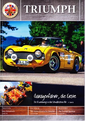 Triumph  - Das Magazin für Freunde der britischen Roadster TR2 - TR8